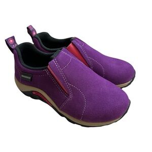 Merrell New Girls Size 11 Moc Frosty Purple Jungle Moc Suede Shoes